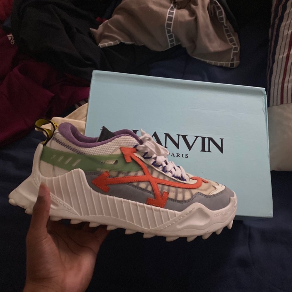 Off white sneakers